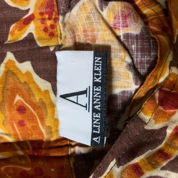 Vintage A Line Anne Klein Sarong Skirt - Picture 3 of 3